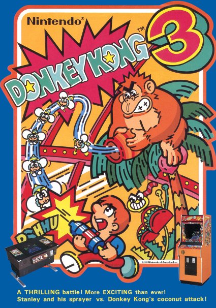 affiche de Donkeykong 3