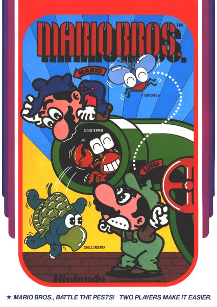 affiche de Mario bros