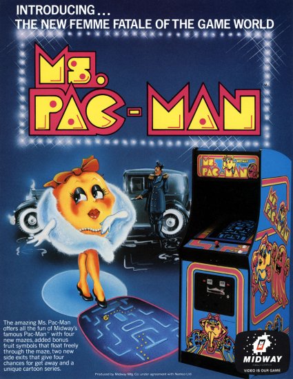 post of Ms pacman