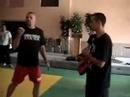 chuck liddell teaches the right handed power punch. combatathletics.com