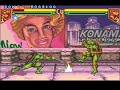 gameplay footage from the super nintendo version. donatello (me) vs michelangelo. this is one of the best fighting games on the snes easily matching the quality of street fighter 2.