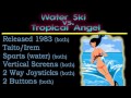 1983 brought the world two water skiing arcade games. taito's water ski and irem's topical angel. let's compare the two and see if they hold water. visit my website: www.mamecade.com join the forum community forums.mamecade.com join me on facebook fan page: www.facebook.com follow me on twitter: twitter.com music: kevin macleod. licensed under creative commons 
