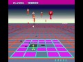 a gallery shooting 'em up game in which you exist on a plane that disappears into the horizon. you move on a small grid, catching balls, avoiding the grid sq...